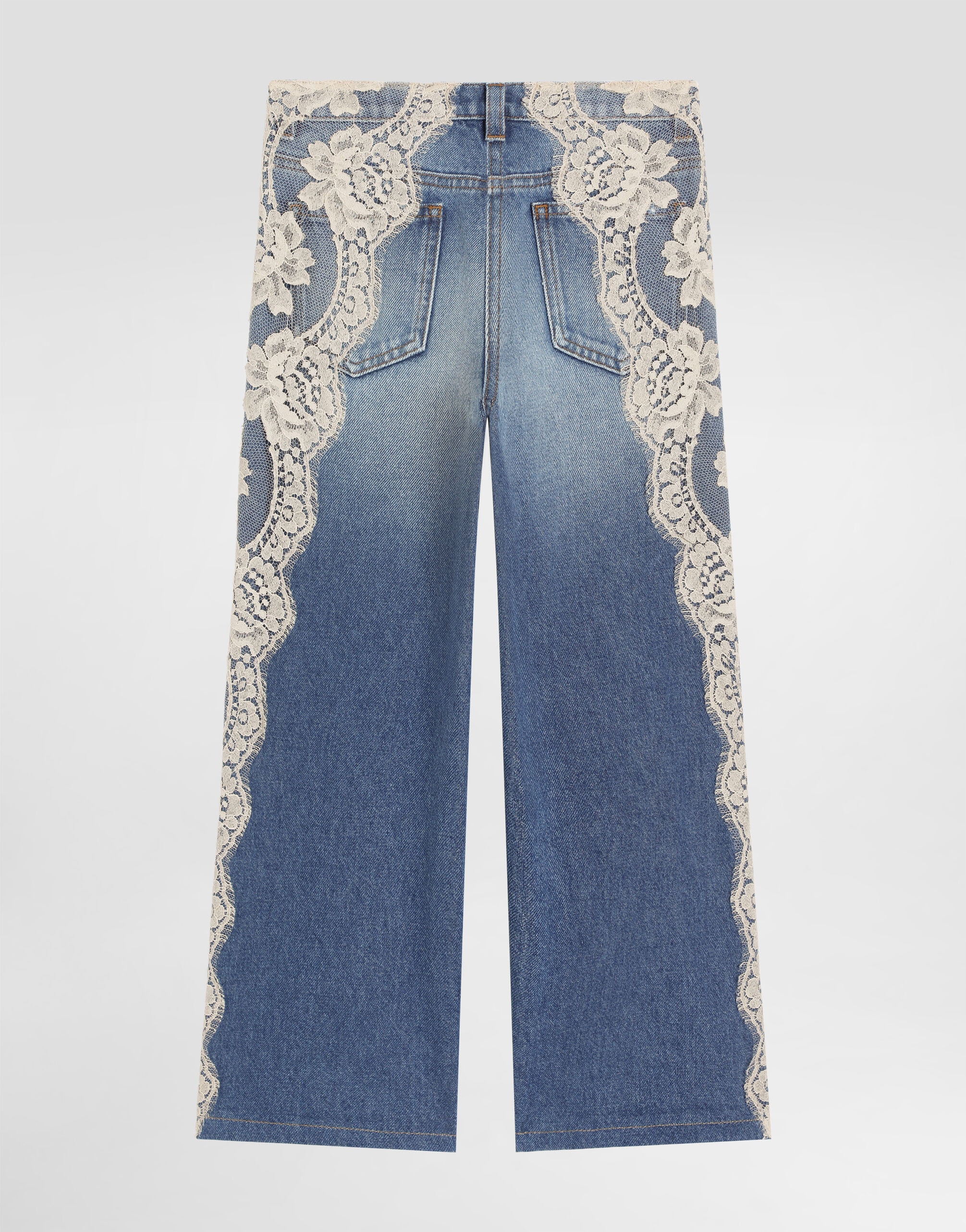 Dolce & Gabbana Kids' Multi-Coloured 5-Pocket Denim Trousers 