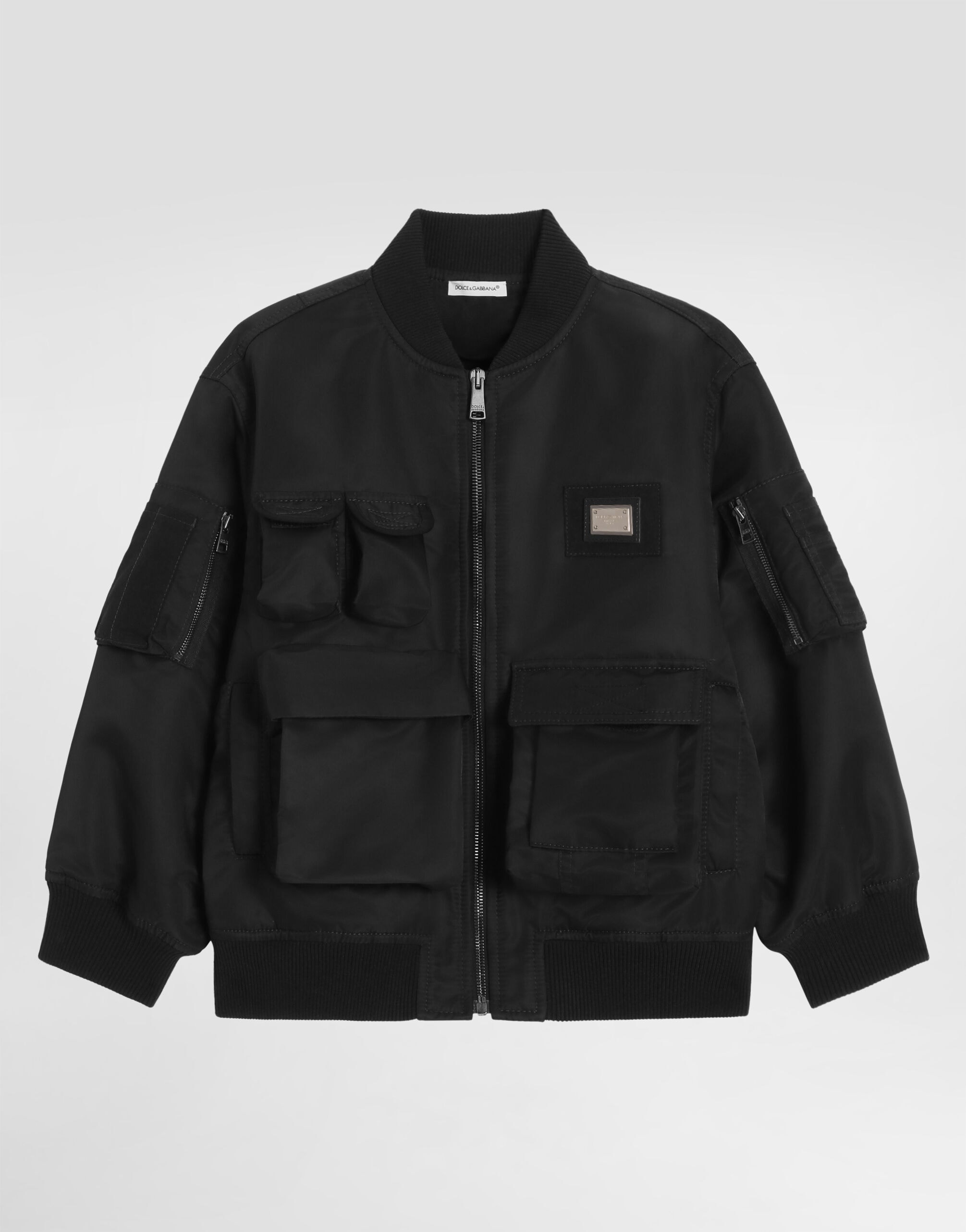 Dolce & Gabbana Kids' Gabardine Bomber Jacket