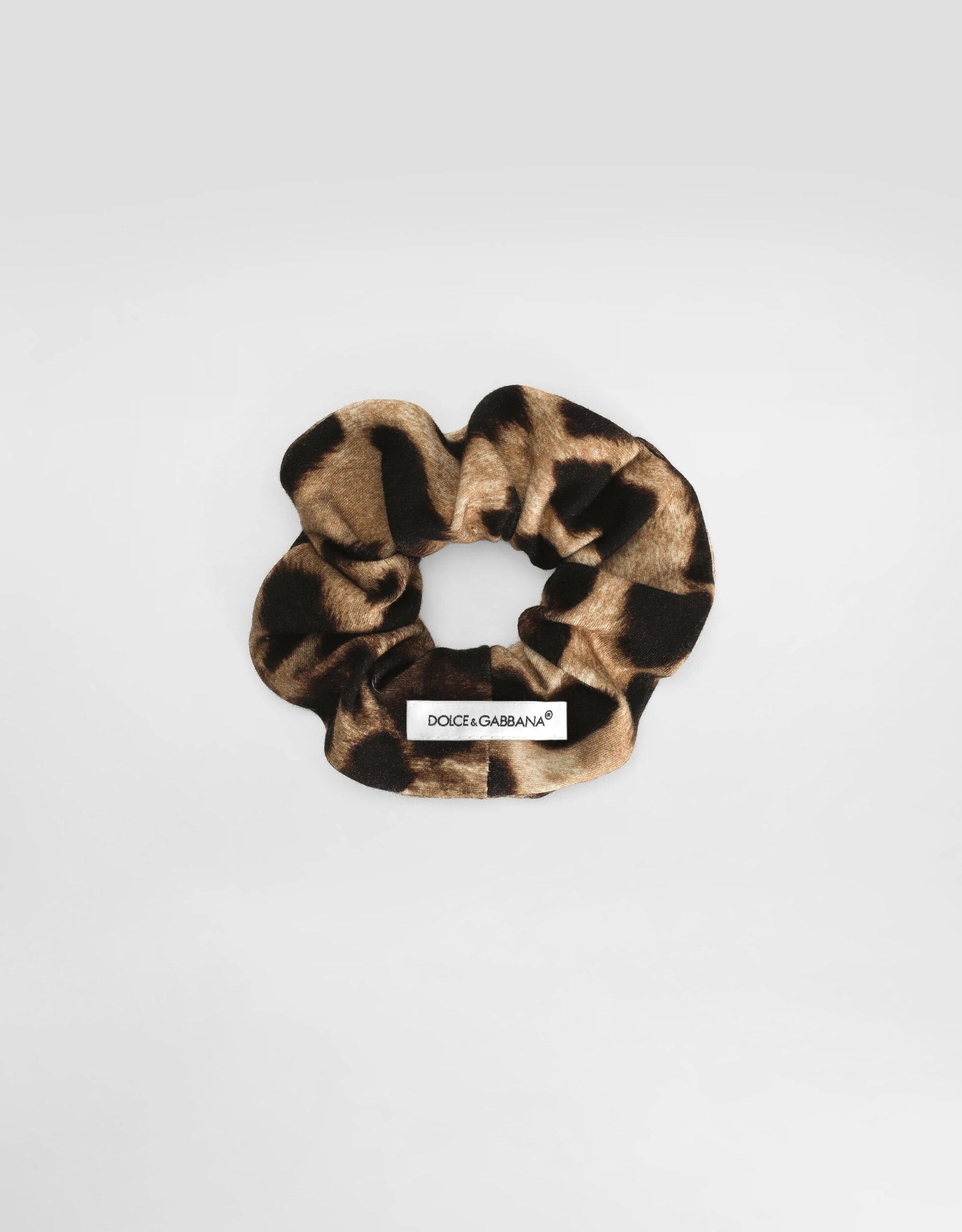 Dolce & Gabbana Kids Leopard-Print Scrunchie