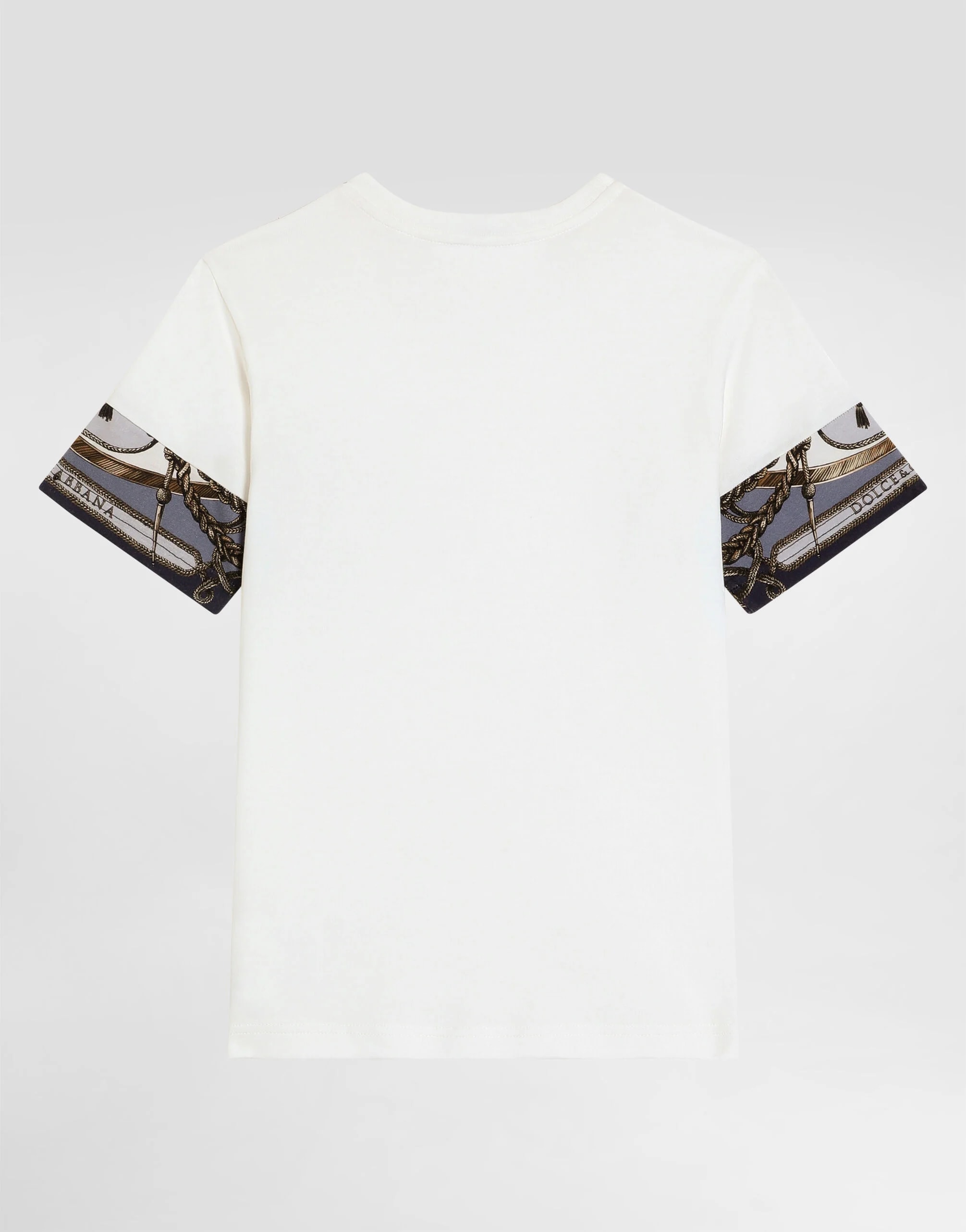 Dolce & Gabbana Kids Cotton T-Shirt with Graphic Print