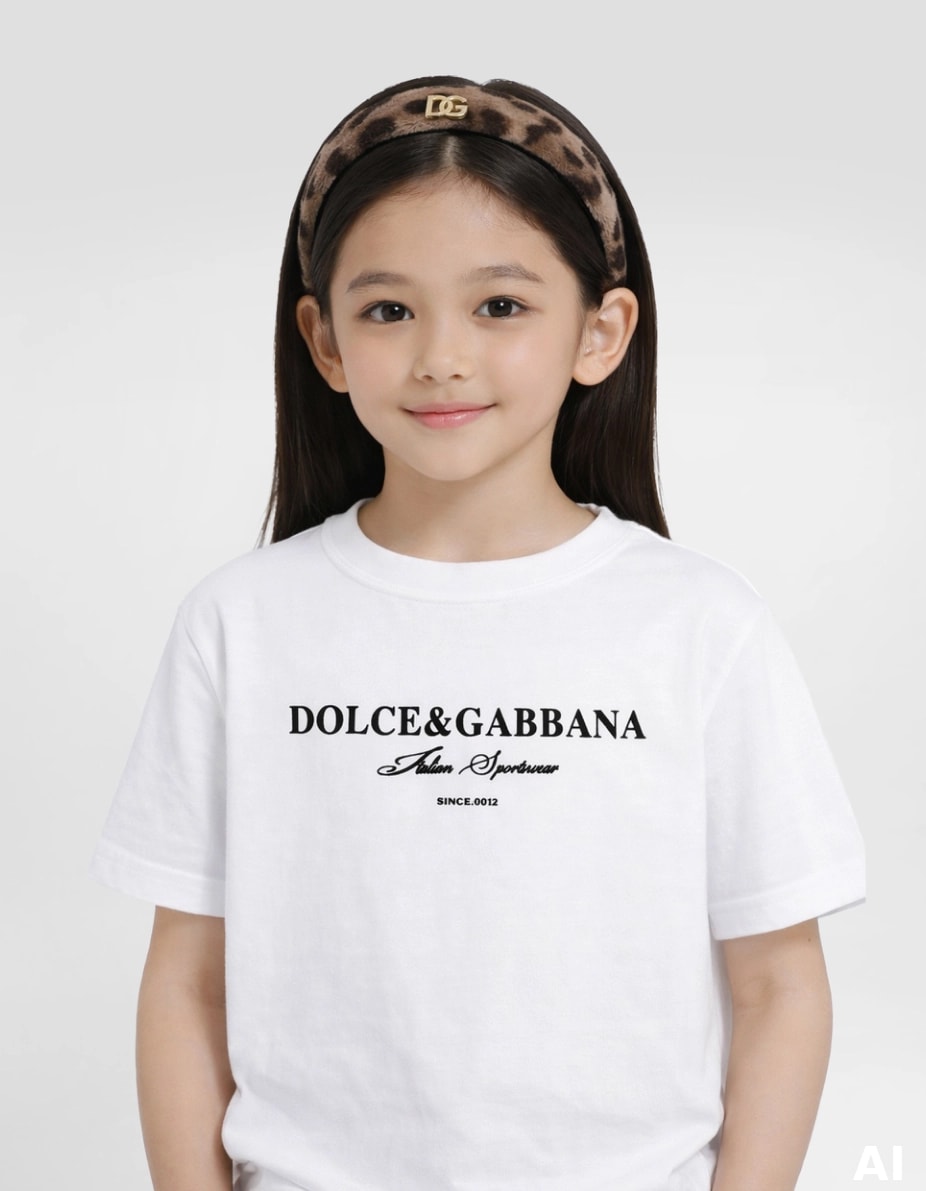 Dolce & Gabbana Kids Leopard-Print Headband