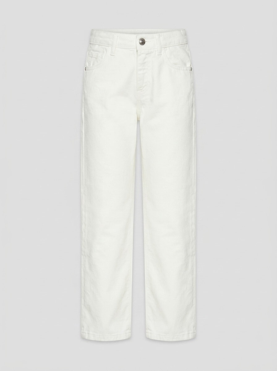 John Richmond Junior Kids White Denim Jeans Yklan