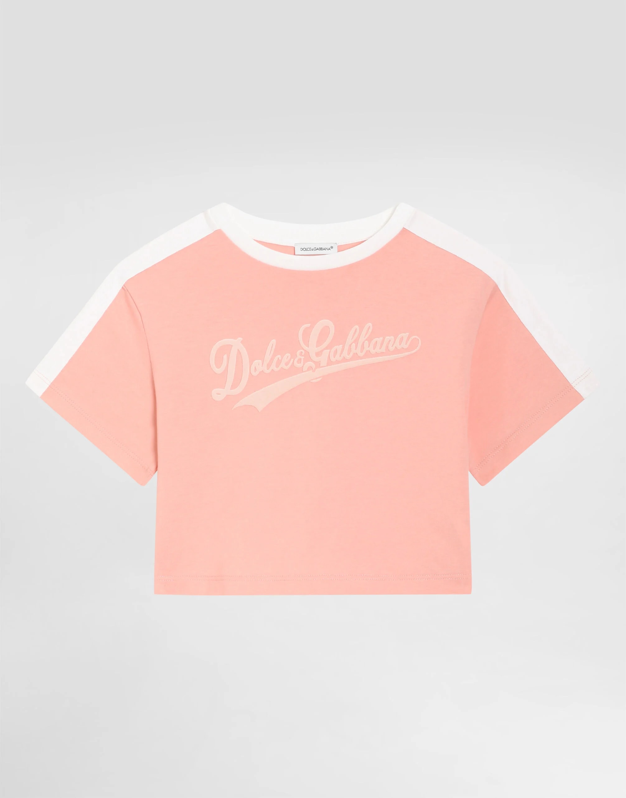 Dolce & Gabbana Kids Girls Jersey T-Shirt with Print