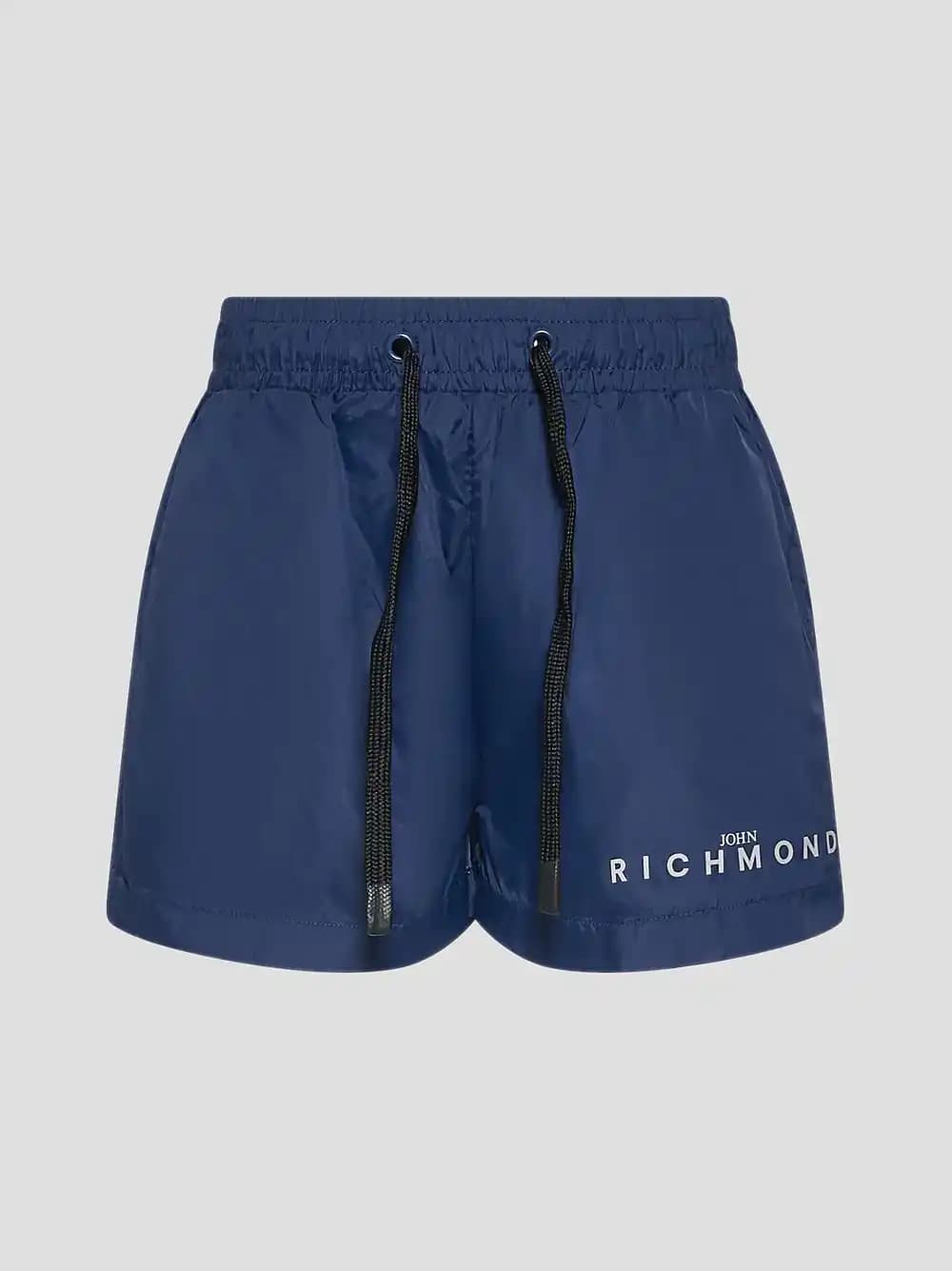 John Richmond Junior Logo Blue Swim Shorts Ralat