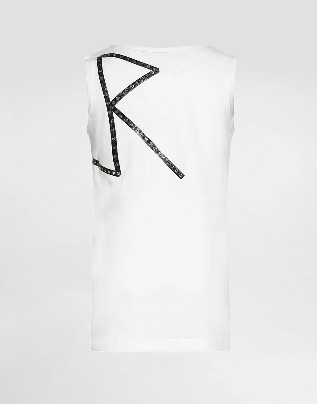 John Richmond Junior Girls' White Sleeveless Top Retam