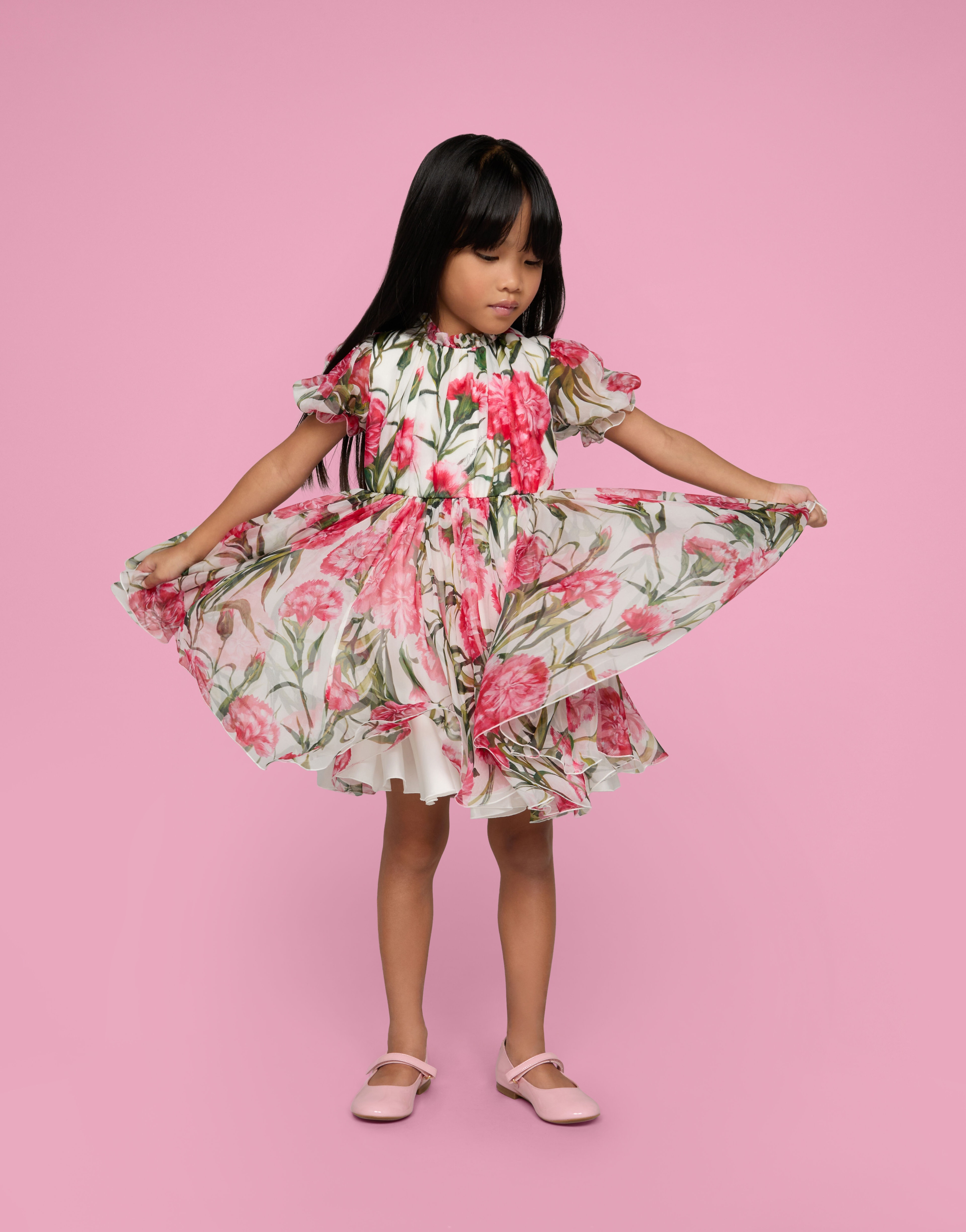 Dolce & Gabbana Kids Patent Leather Pink Mary Janes