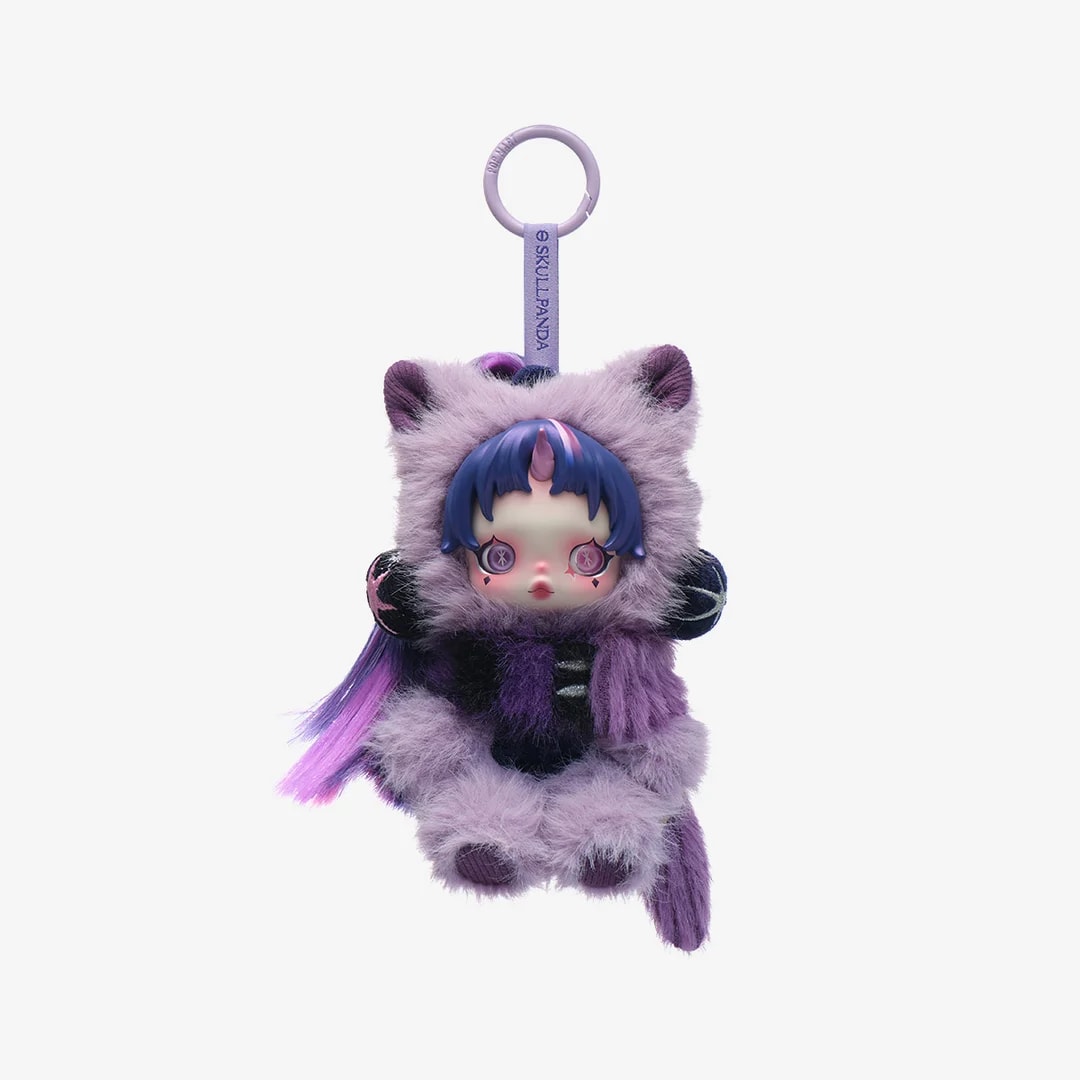 POP MART Skullpanda x My Little Pony Series Plush Doll Pendant – Blind Box Keychain