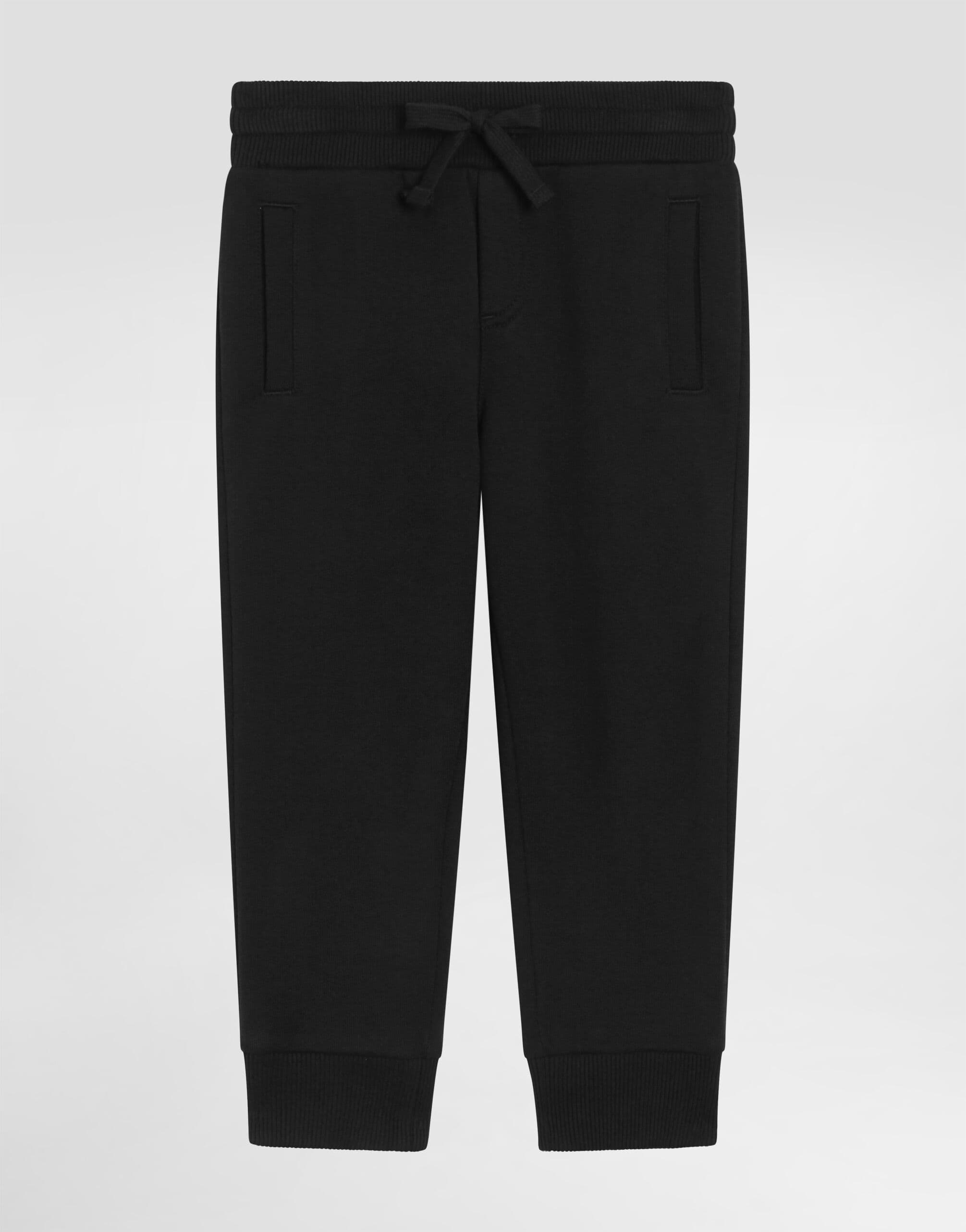 Dolce & Gabbana Kids Cotton Jogging Pants with DG Logo