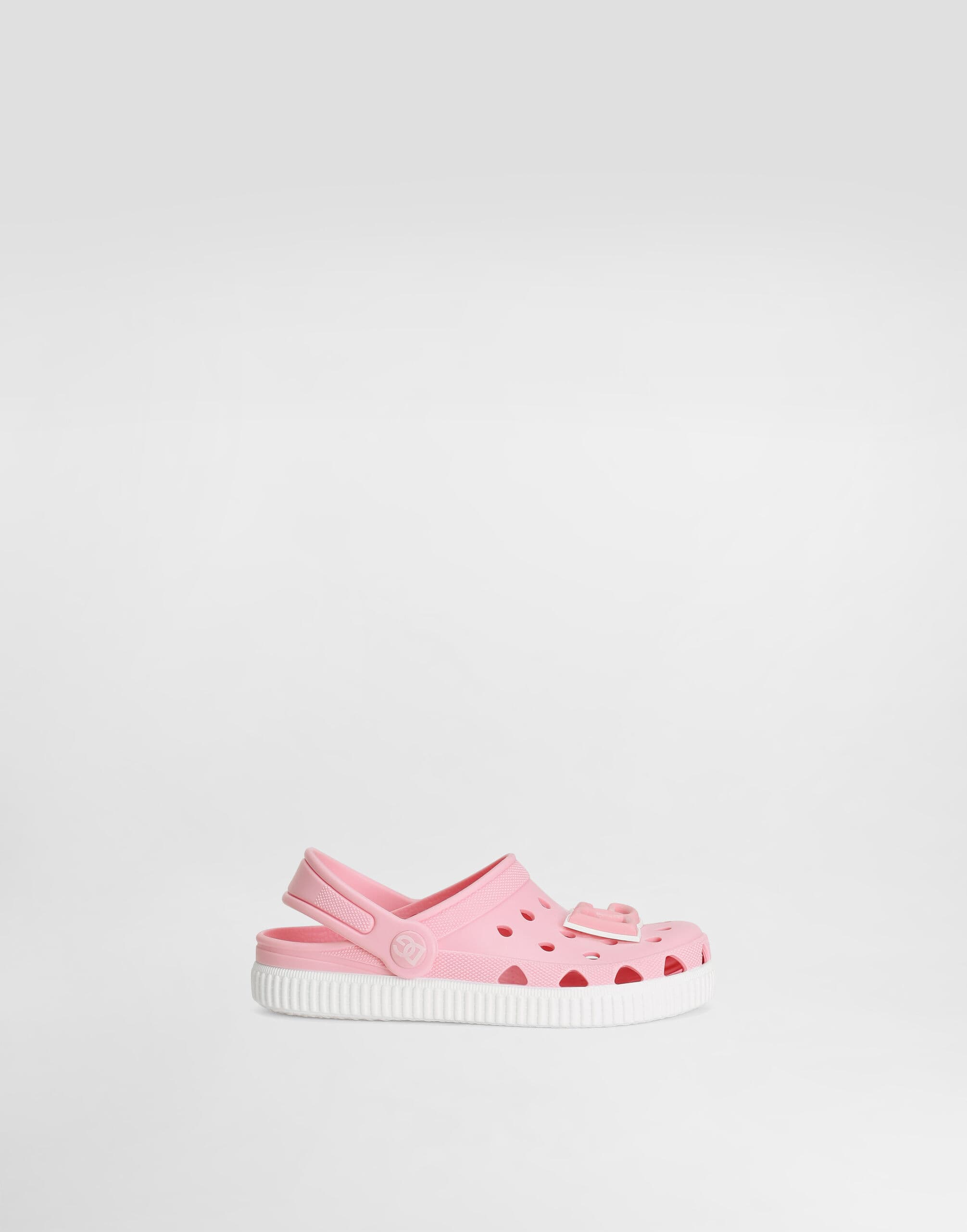 Dolce & Gabbana Kids Rubber Slip-Ons with DG Logo