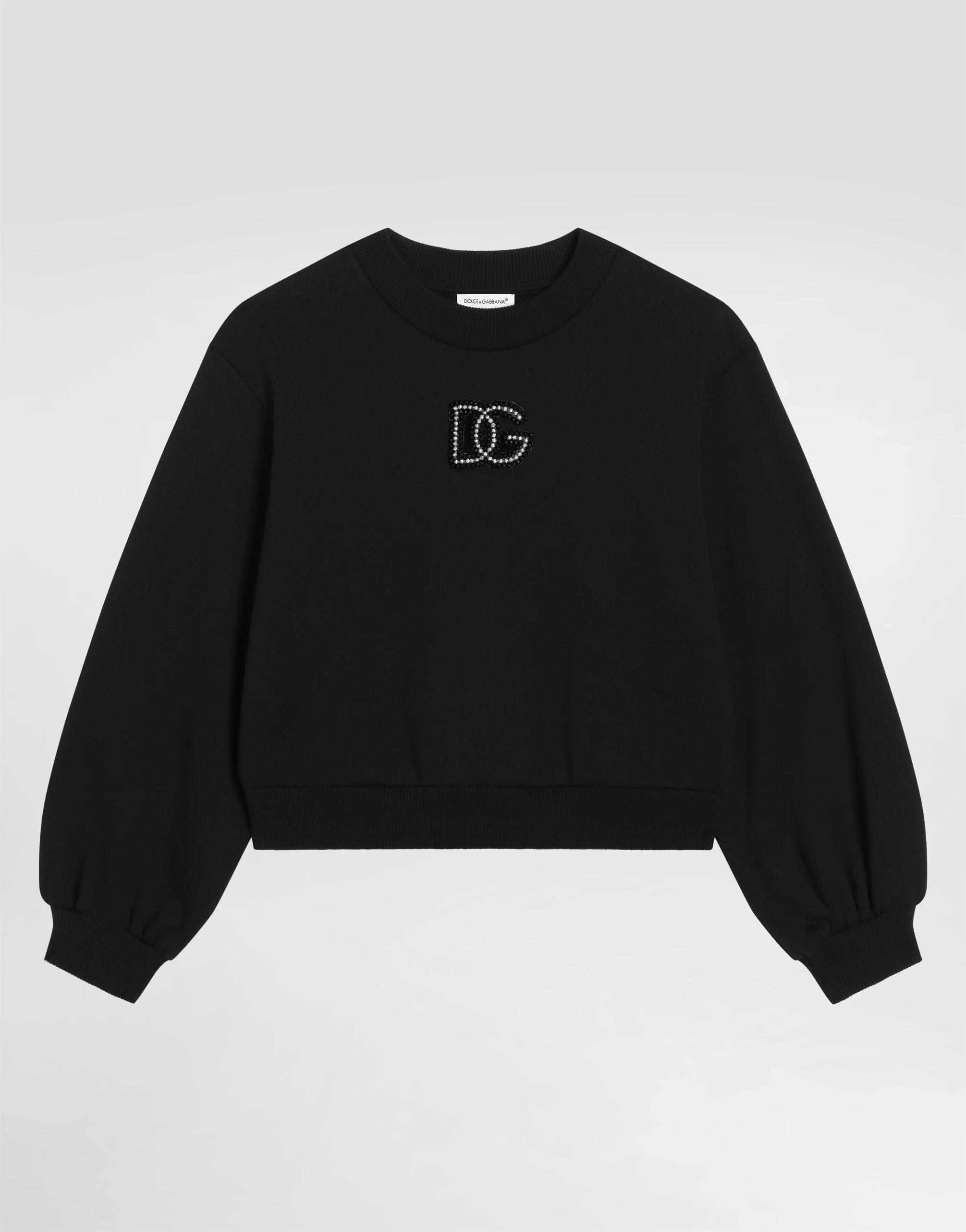 Dolce & Gabbana Kids Sweatshirt with Embroidered DG Logo