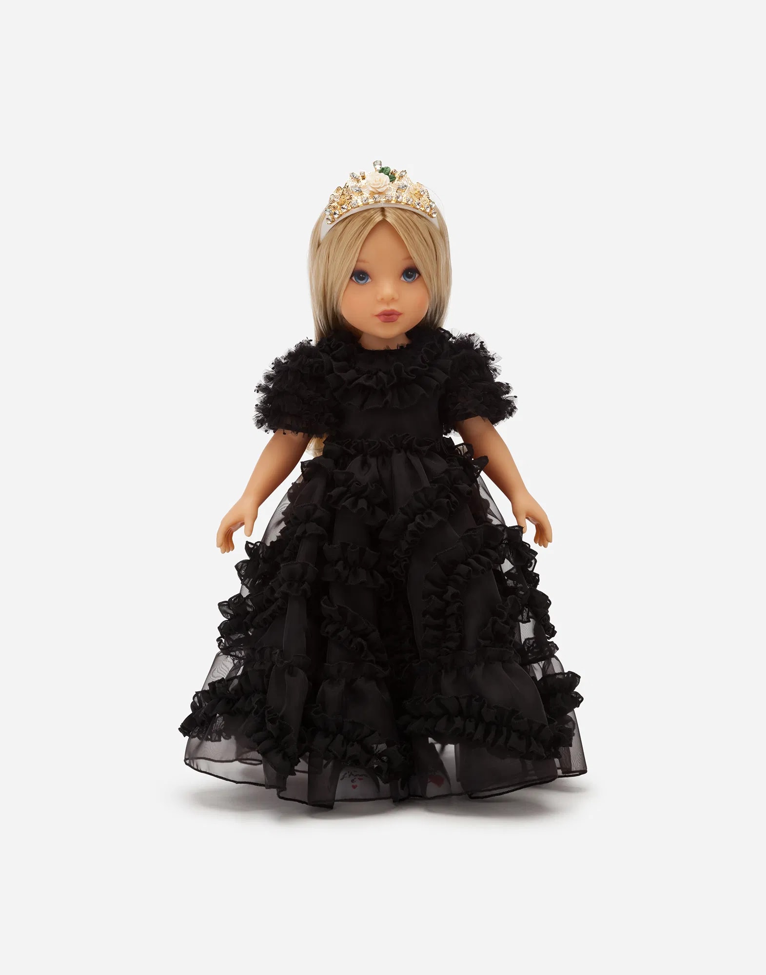 Dolce&Gabbana Kids Doll with Organza Dress