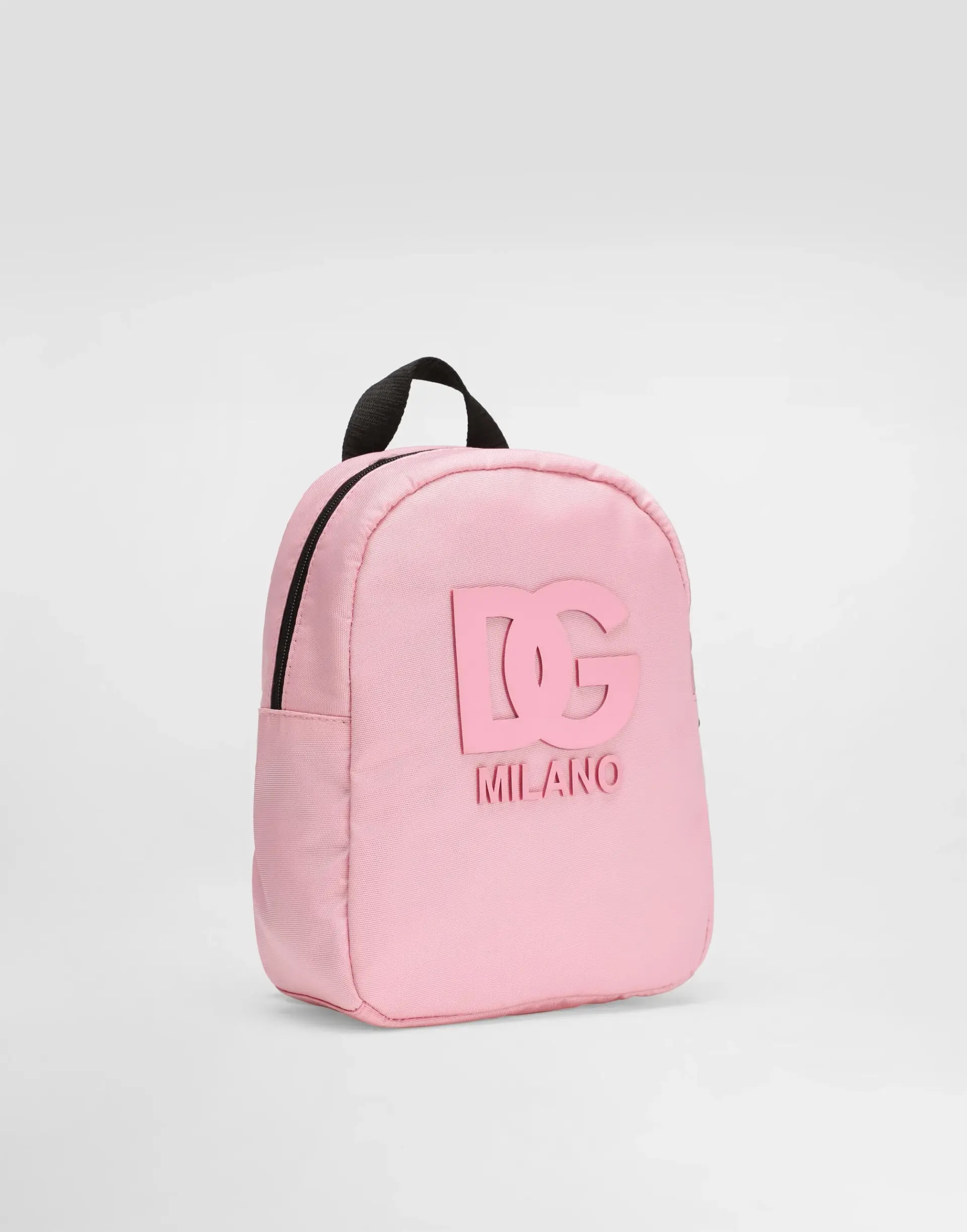 Dolce & Gabbana Kids Nylon backpack with DG rubber patch