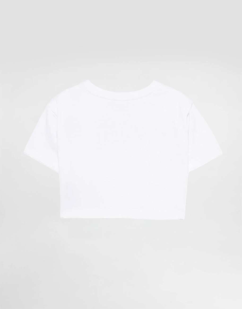 John Richmond Junior Girls' White Crop T-Shirt Dam with Logo
