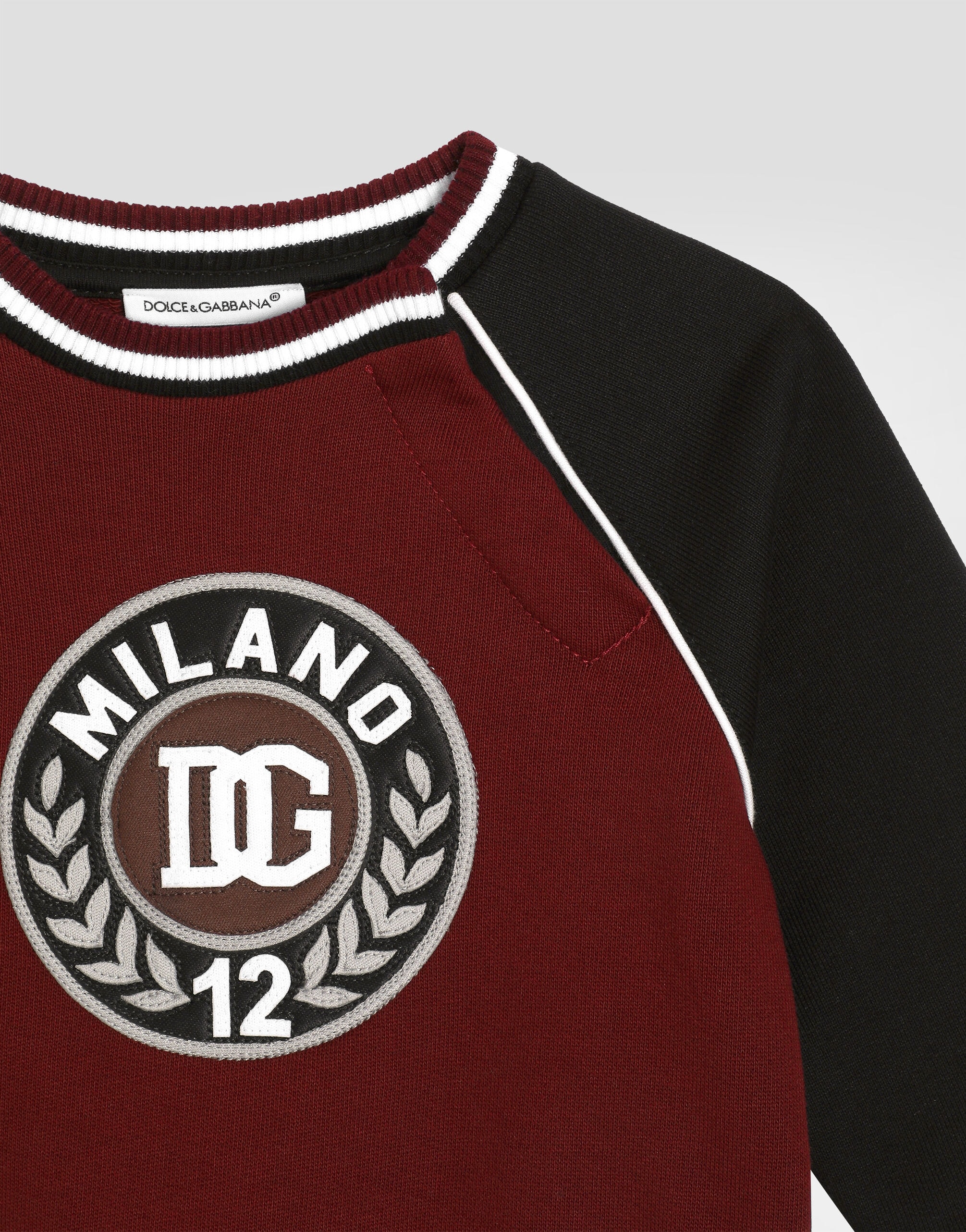Dolce & Gabbana Kids Sweatshirt with Embroidery