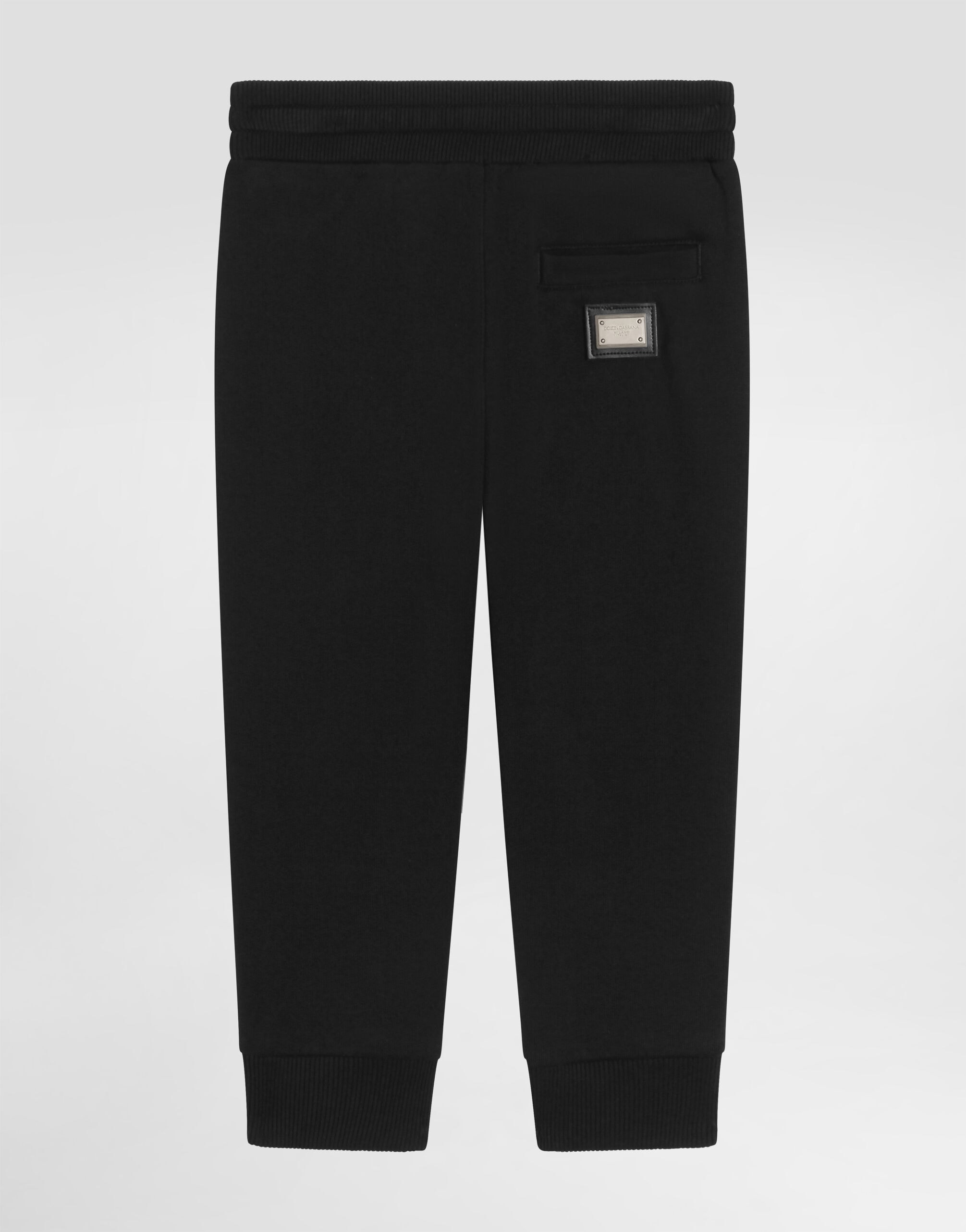 Dolce & Gabbana Kids Cotton Jogging Pants with DG Logo