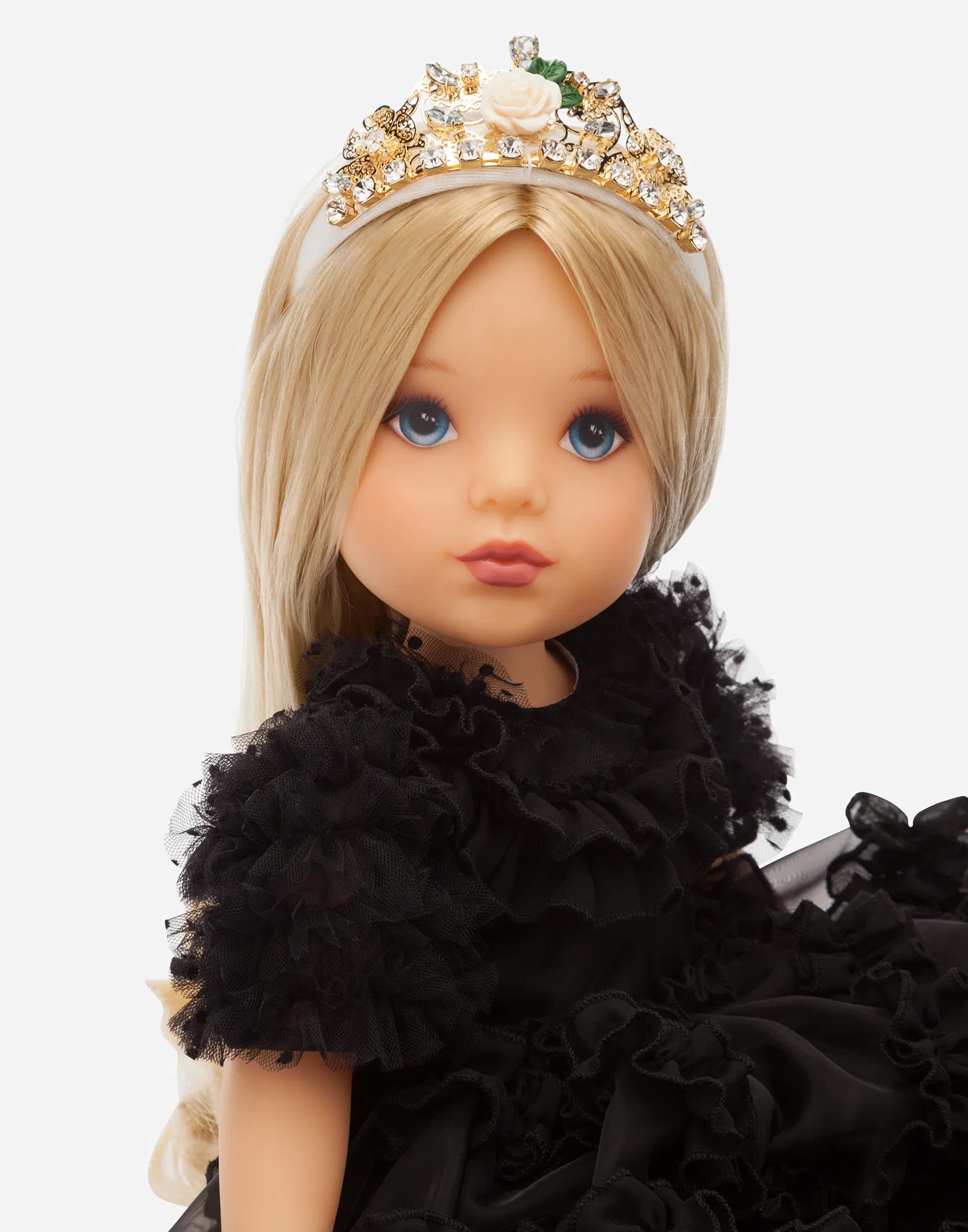 Dolce&Gabbana Kids Doll with Organza Dress