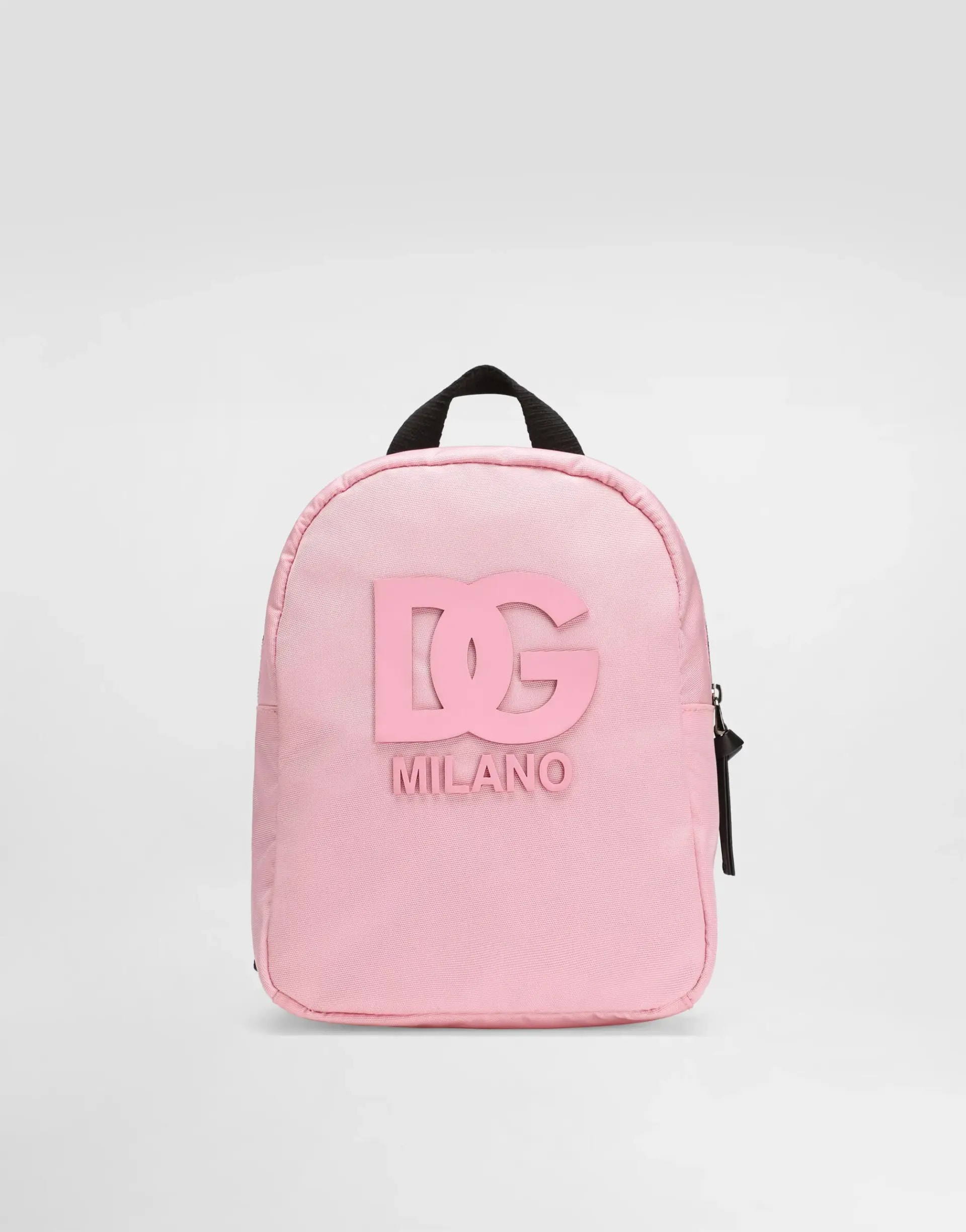 Dolce & Gabbana Kids Nylon backpack with DG rubber patch