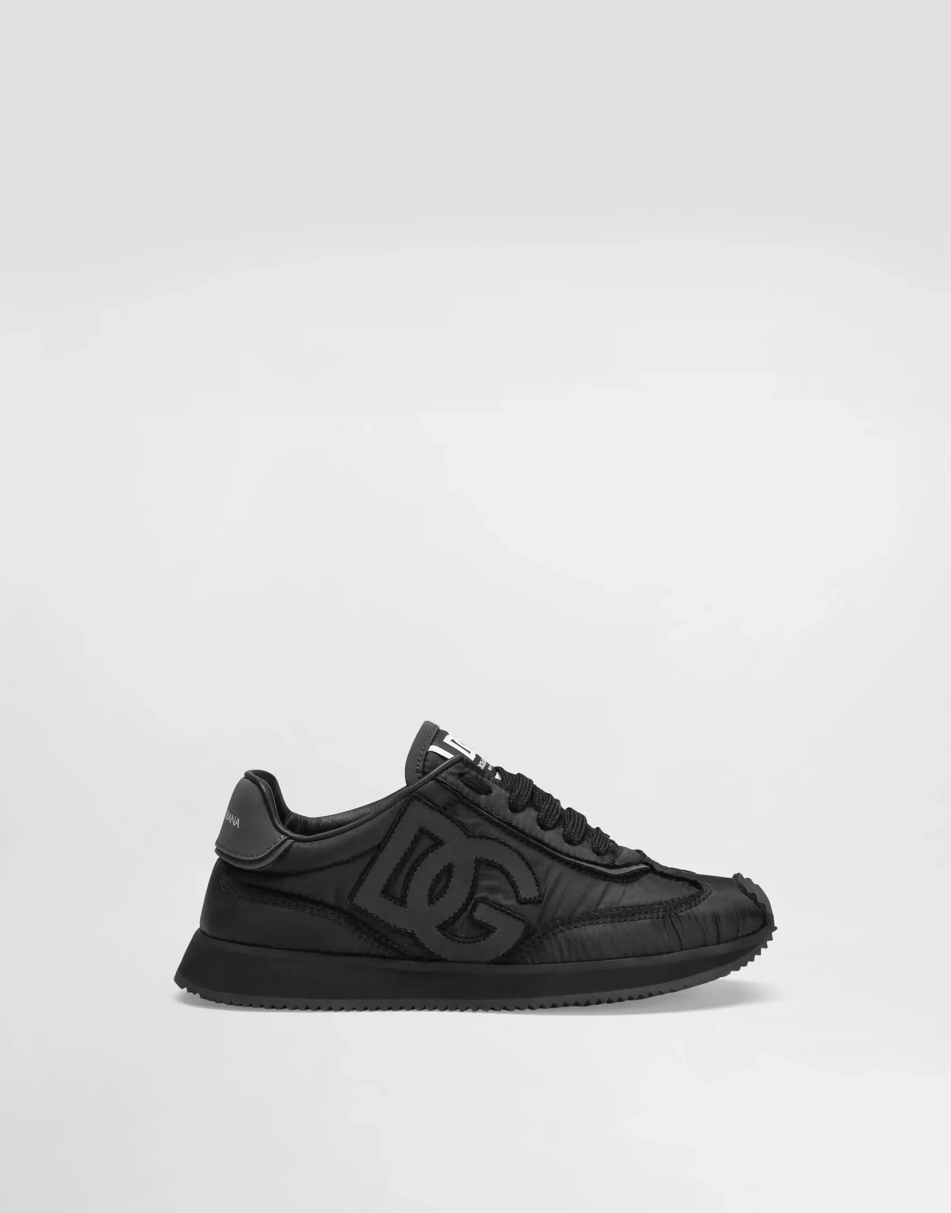 Dolce & Gabbana Kids Sneakers in nylon and nappa calfskin