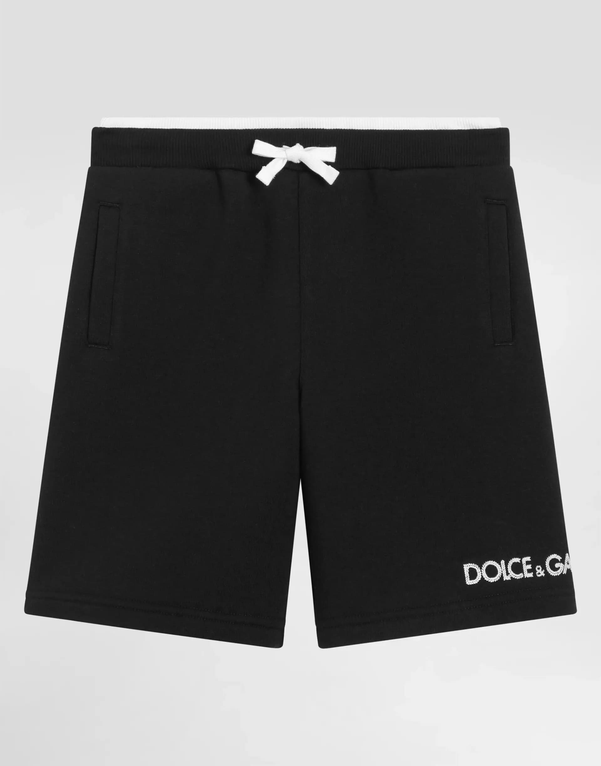 Dolce & Gabbana Sports shorts with DG embroidery
