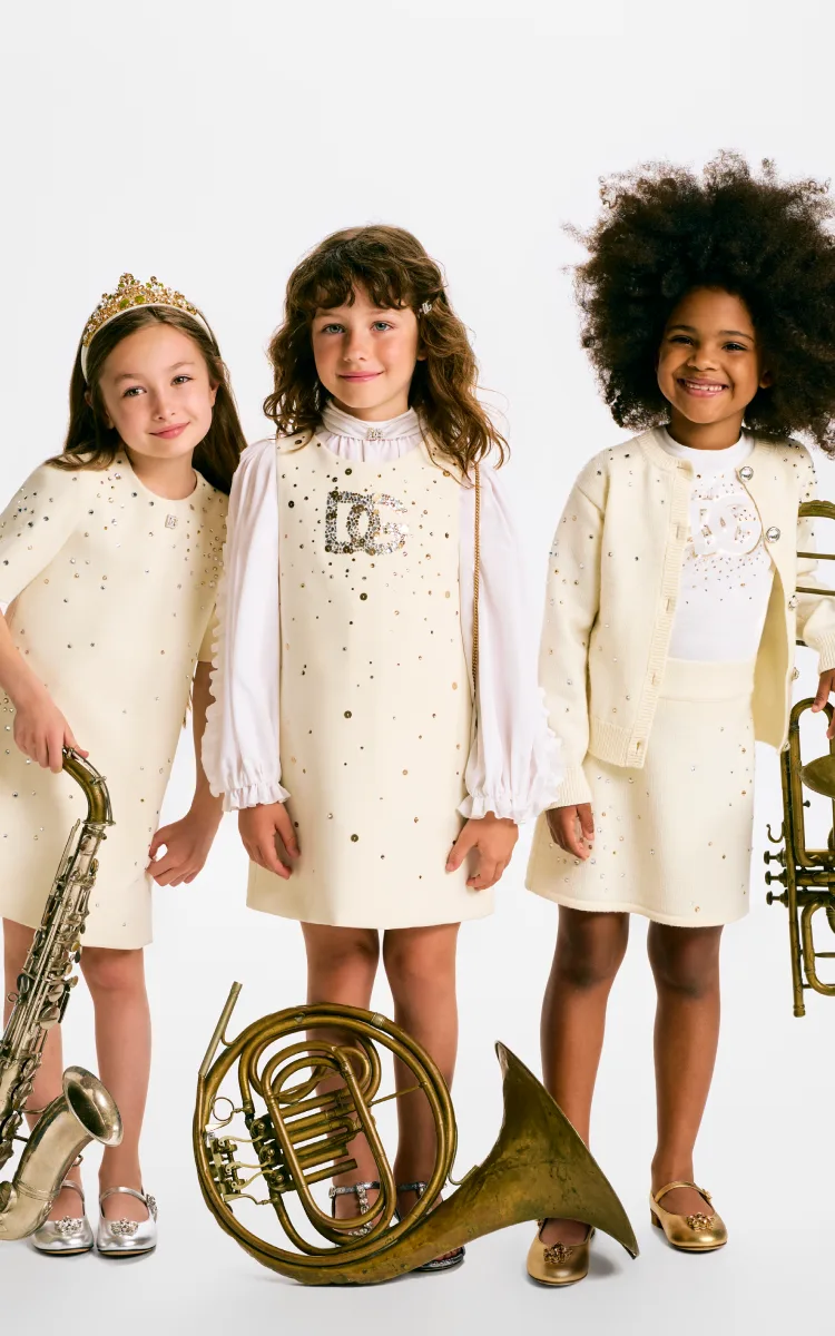 Three girl children